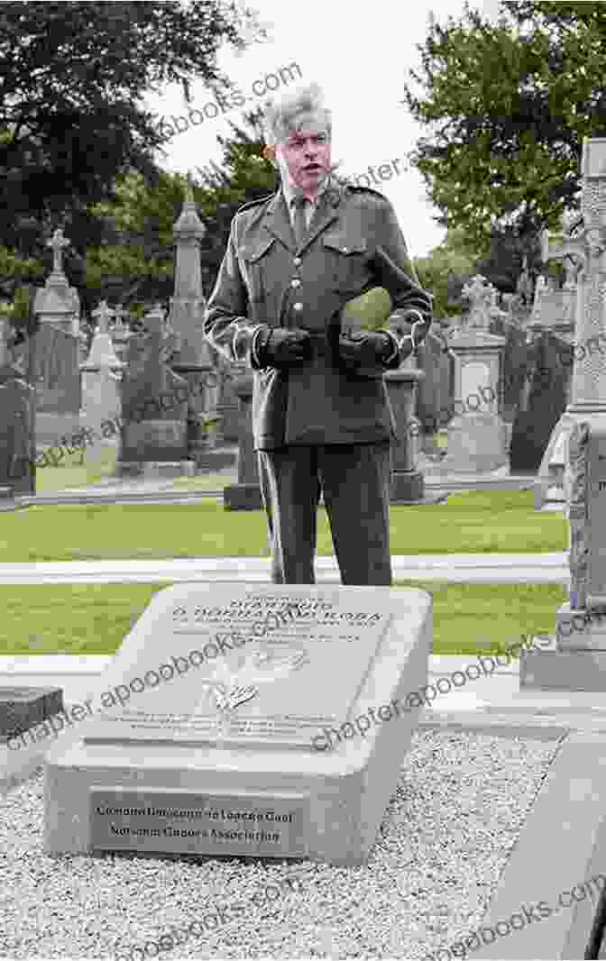 A Black And White Photo Of Padraic Pearse's Grave In Dublin Padraic Pearse: The Collected Works