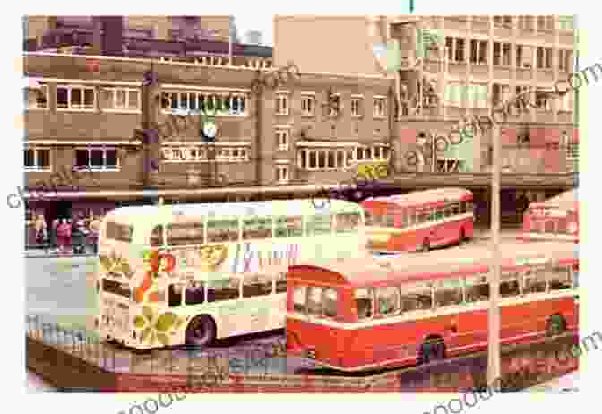 A Bustling Bus Depot In West Yorkshire In 1962. West And East Yorkshire Buses And Trolleybuses In 1962