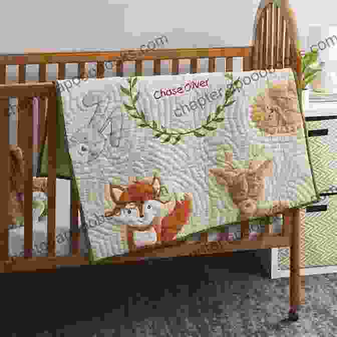 A Cozy And Charming Baby Blanket With Woodland Creatures Appliqued On It Our Best Knit Baby Afghans: 33 Designs To Give Your Favorite Little One A Gift To Cherish For A Lifetime