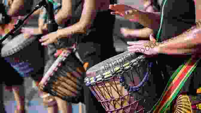 A Drummer Playing A Traditional African Drum World Music Drumming To Popular Songs Through A Graphic Organizer