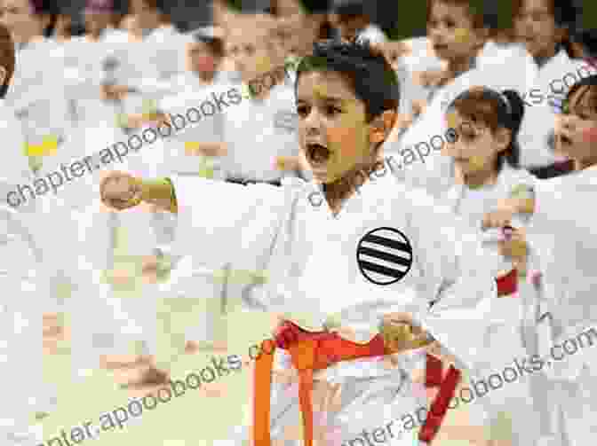 A Group Of Children Practicing Martial Arts Best Sport For Overweight Children: Martial Arts : Martial Arts Is The Answer To Overweight Children Upset That They Can T Run And Move Like Thinner Kids