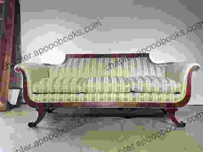 A Magnificent Duncan Phyfe Sofa, Boasting A Delicate Serpentine Frame And Intricately Carved Details. Furniture Masterpieces Of Duncan Phyfe