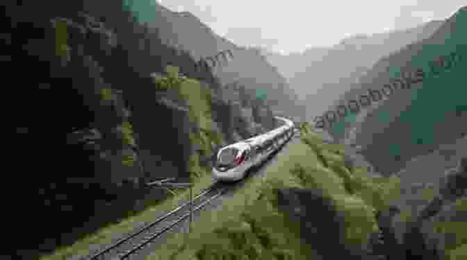 A Panoramic View Of A Long Train Traversing Through A Vast, Rugged Landscape, With Mountains And Trees In The Background Australian Railways: Their Life And Times