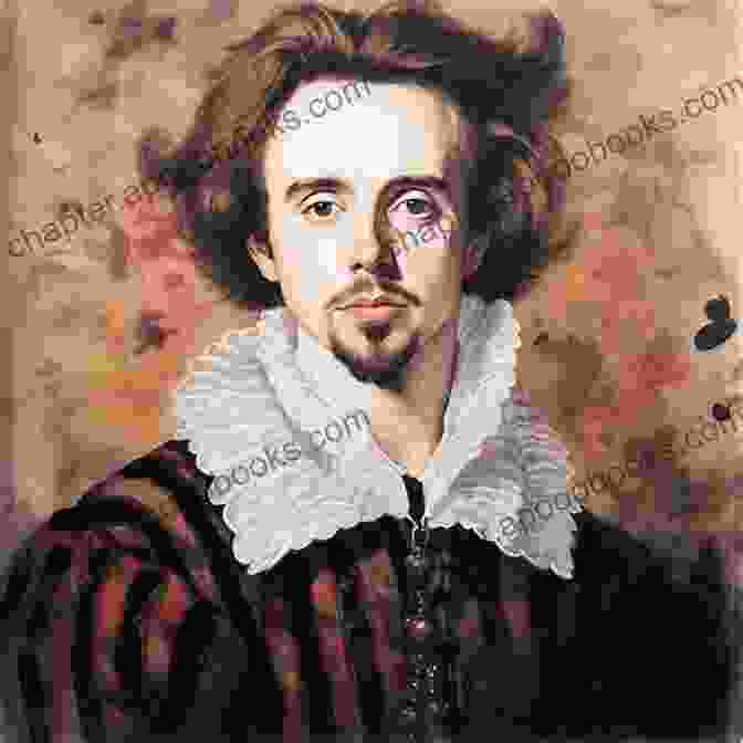 A Portrait Of Christopher Marlowe, A Young Man With A Pensive Expression And Long Curly Hair. Christopher Marlowe: Poet Spy Park Honan