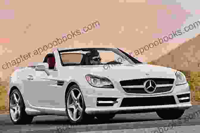 A Sleek And Stylish Mercedes Benz SLK250 Roadster With Its Top Down, Cruising Through A Scenic Coastal Road Mercedes Benz SLK250 Roadster: Overview Interior Features Buy S Guide Maintenance And Repair Car