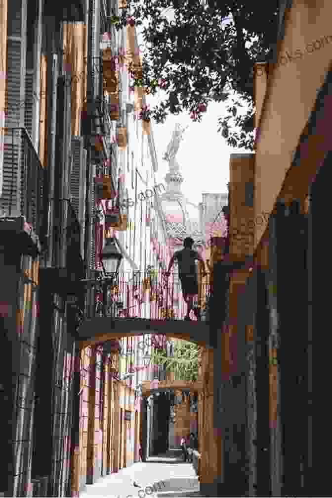 A Street Performer In The Gothic Quarter Barcelona: Catalonia Spain (Photo Book 6)