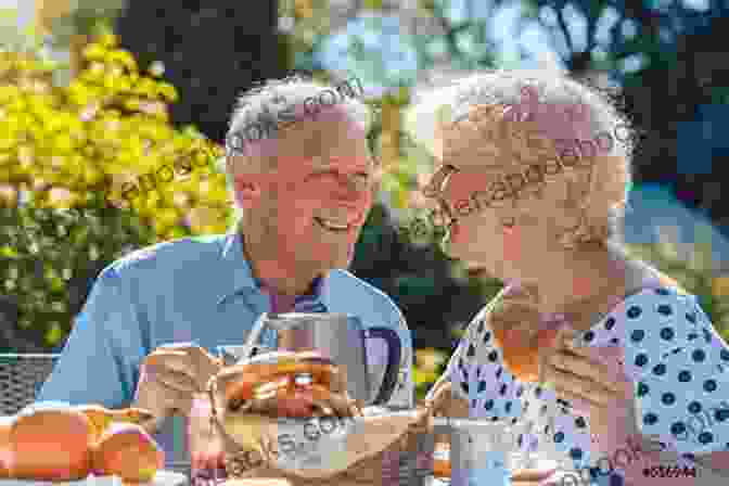 An Elderly Couple Sitting In Their Garden, Sharing A Moment Of Laughter And Joy. Dancing Lessons: A Short Story Romance About Battling Alzheimer S