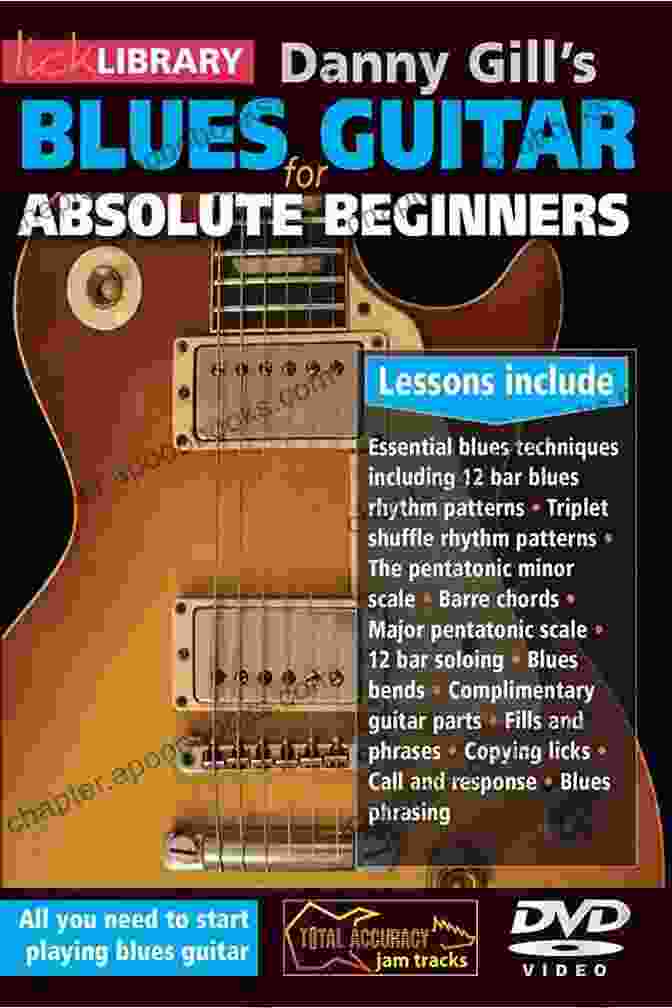 An Image Of The Book Cover For 'Blues Guitar For Beginners' Blues Guitar For Beginners: An Easy Beginning Method