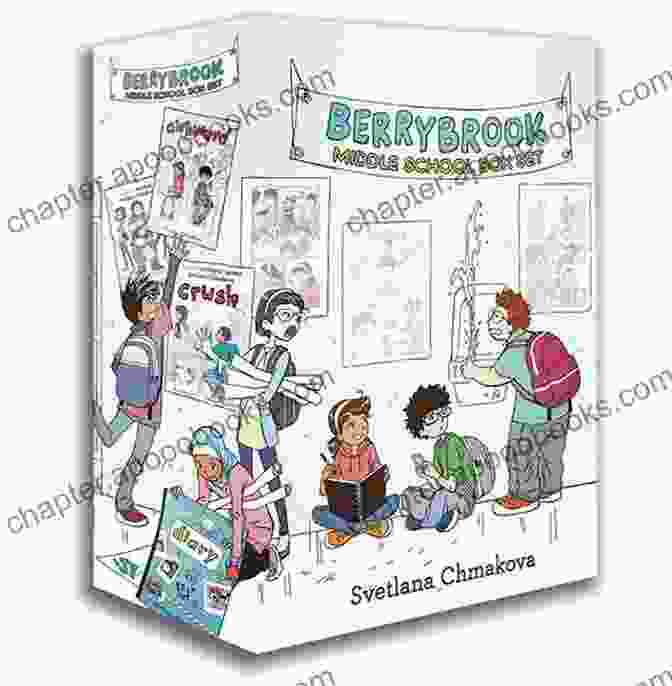 Berrybrook Middle School Shorts Graphic Novel Series Cover Featuring Nikki, Chloe, And Brandon Berrybrook Middle School Shorts #2 Svetlana Chmakova