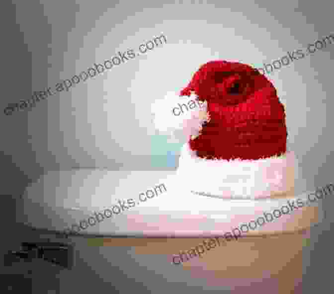 Crochet Santa Hat Toilet Tissue Topper Round 3 5 Crochet Pattern Santa Hat Toilet Tissue Topper PA206 R