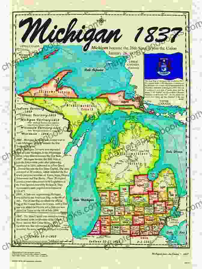 Historical Document Detailing The Process Of Michigan Becoming A State, Revealing Significant Insights And Compelling Narratives From The Era Michigan History Nightmares: How Michigan Became A State Lessons From Beyond The Grave