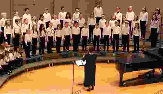 Image Of A Choir Performing On Stage Bumblebee Rounds Warm Ups For Choirs