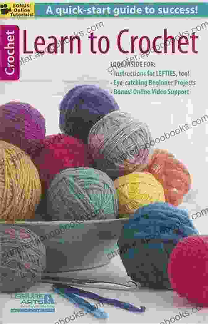 Learn To Crochet Leisure Arts Book Cover Learn To Crochet Leisure Arts