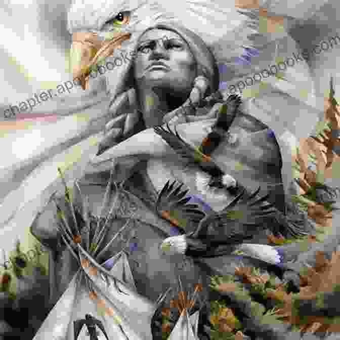 Native American Spirit Guide In A Vision Haunted America: Ghosts Of The Wild West