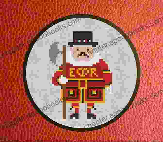 Overview Of Lesley Stanfield's Beefeater Cross Stitch Pattern Cross Stitch Pattern Beefeater Lesley Stanfield