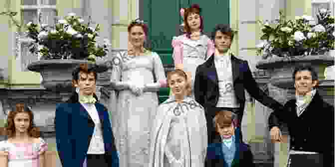 The Bridgerton Family Gathers For A Portrait, Symbolizing Their Close Bond And Unwavering Support For Each Other. Bridgerton: The Duke And I (Bridgertons 1)