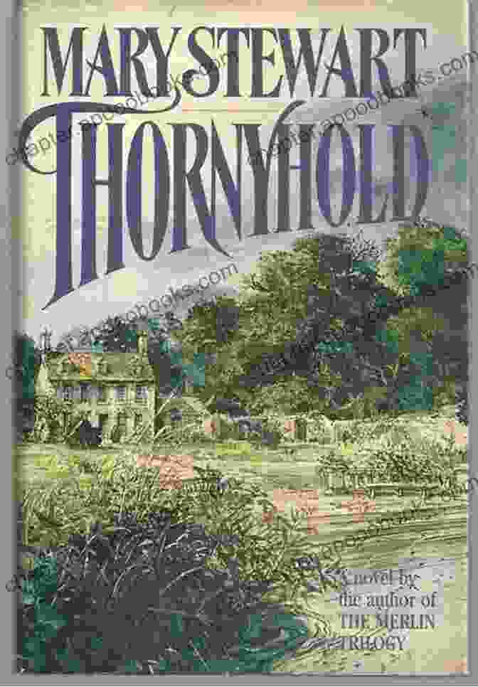 Thornyhold Book Cover With A Misty Castle Perched On A Hilltop Thornyhold Mary Stewart