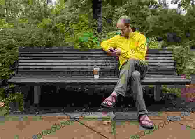 Virgil Wander Sitting On A Park Bench, Looking Up At The Sky Virgil Wander Leif Enger