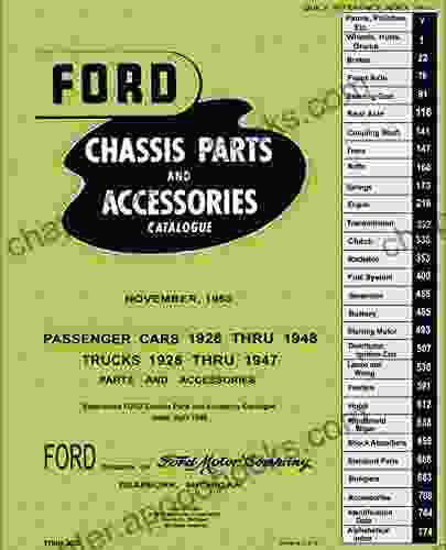 1928 48 Car And Truck Chassis Parts And Accessories Catalogue