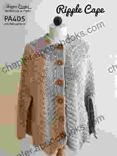 Crochet Pattern Ripple Cape PA405 R