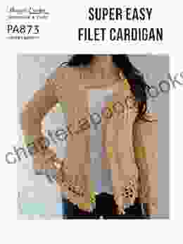 Crochet Pattern Super Easy Filet Cardigan PA873 R