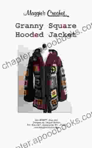 Crochet Pattern Scrap Granny Hooded Jacket PA877