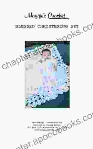 Crochet Pattern Blessed Christening Set PA367