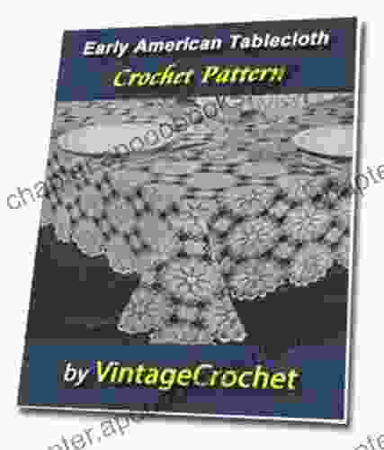 Early American No 7485 Tablecloth Vintage Crochet Pattern EBook